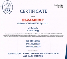 Certificate ISO